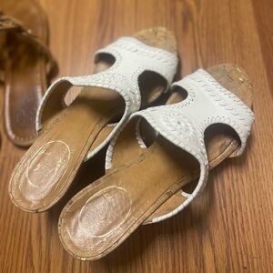 Jack Roger white wedges